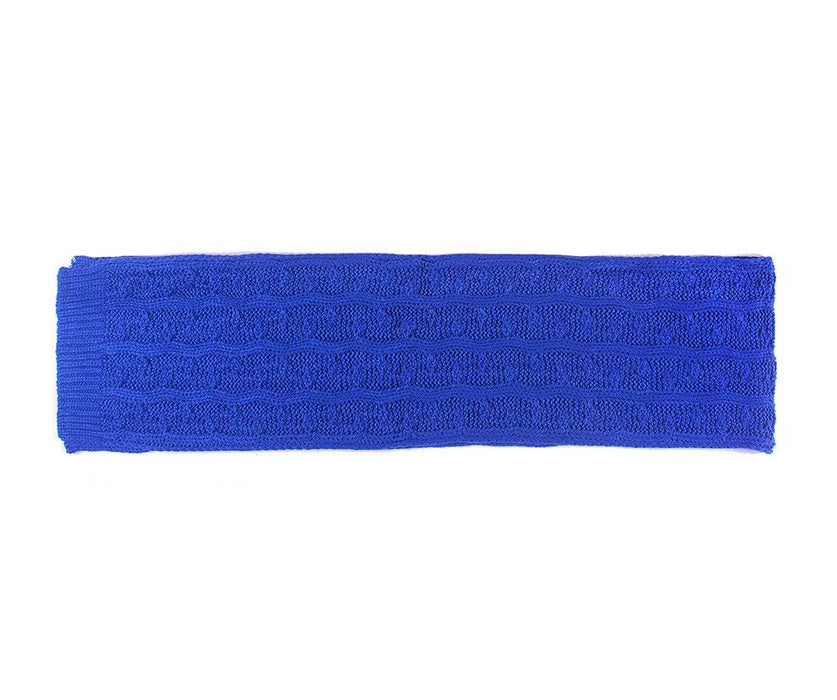 Royal Blue Knitted  scarf