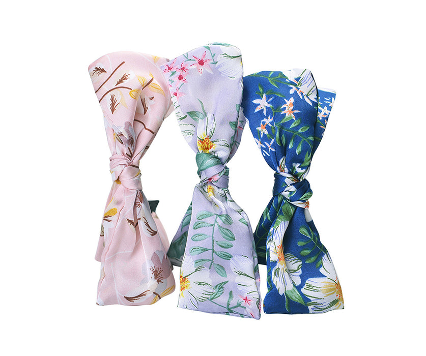 Floral Bow Mix Hard - 6pcs Pack