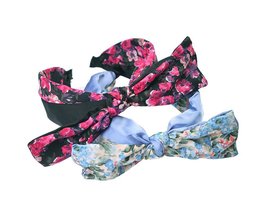 Half Floral Bow Mix Hard - 6pcs Pack