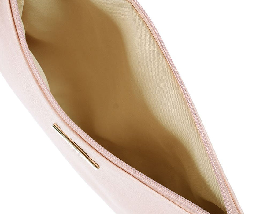 Pink Flat Clutch Bag