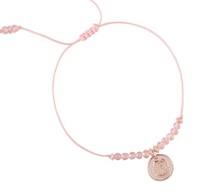 FABLE Rose Gold Rose Bracelet - Green Gift Box